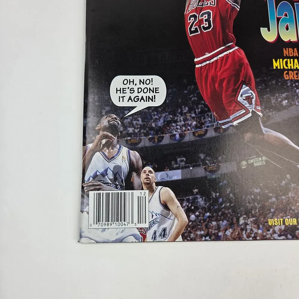 Sports Illustrated For Kids Dec 1997 Michael Jordan Jams! Complete Stickers
